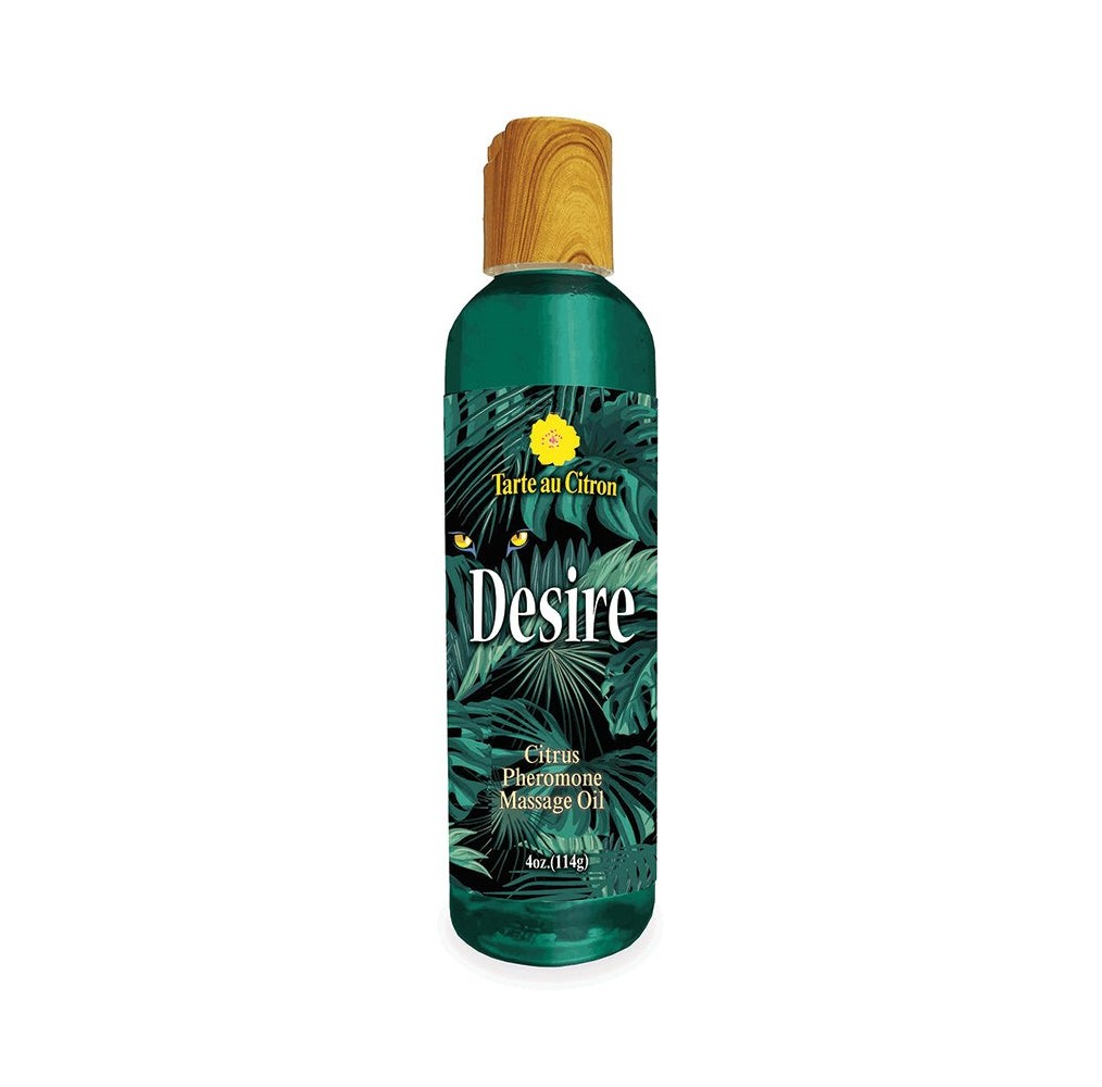 Desire Pheromone Massage Oil-Citrus 4oz